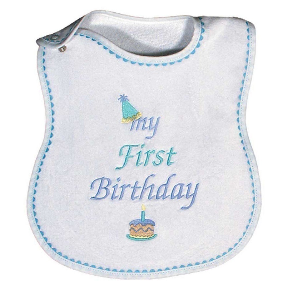 my first birthday bib