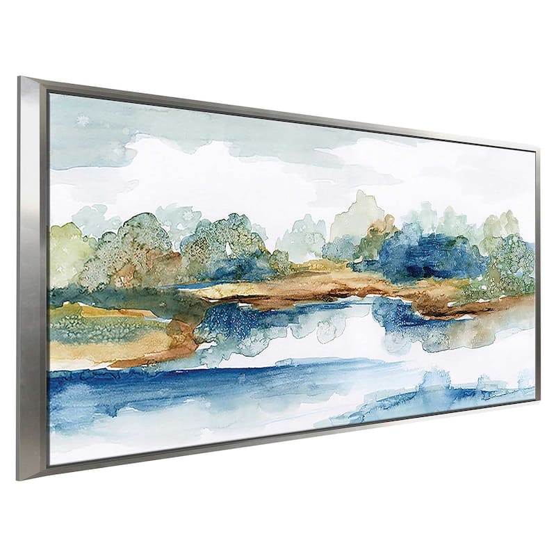 "Blue Serenity" Print on Floating Canvas