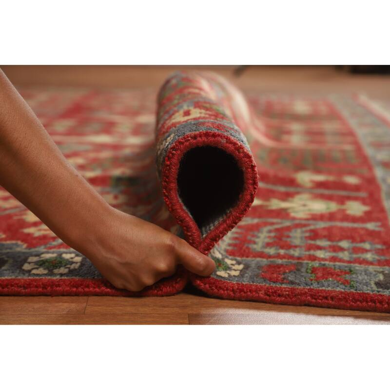 Heriz Serapi Indian Rug Handmade Wool Carpet - 7'11" x 9'8"