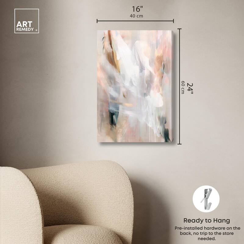 Drifting Colors I Canvas by Art Remedy, Gallery Wrapped