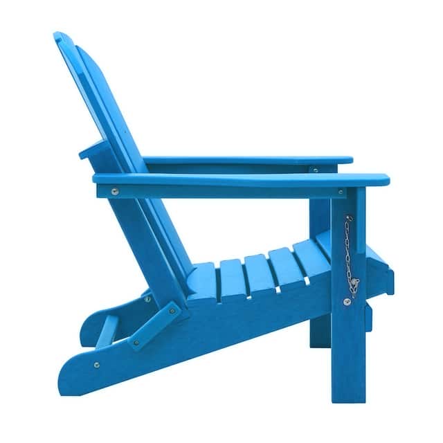 Laguna Outdoor Eco-Friendly Poly Folding Adirondack Chair (Set of 2)
