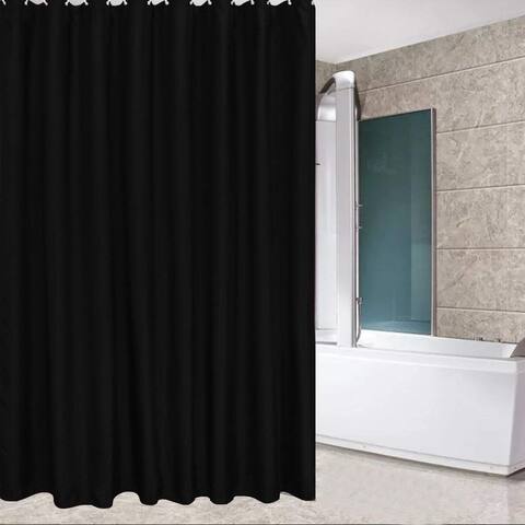Fabric Shower Curtain Mildew-resistant and Waterproof Shower Curtain