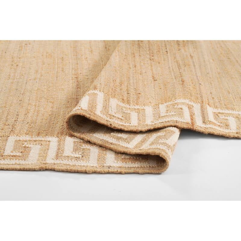 Erin Gates by Momeni Orchard Greek Key Hand Woven Wool and Jute Area Rug