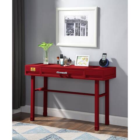 Vanity Desk, Red