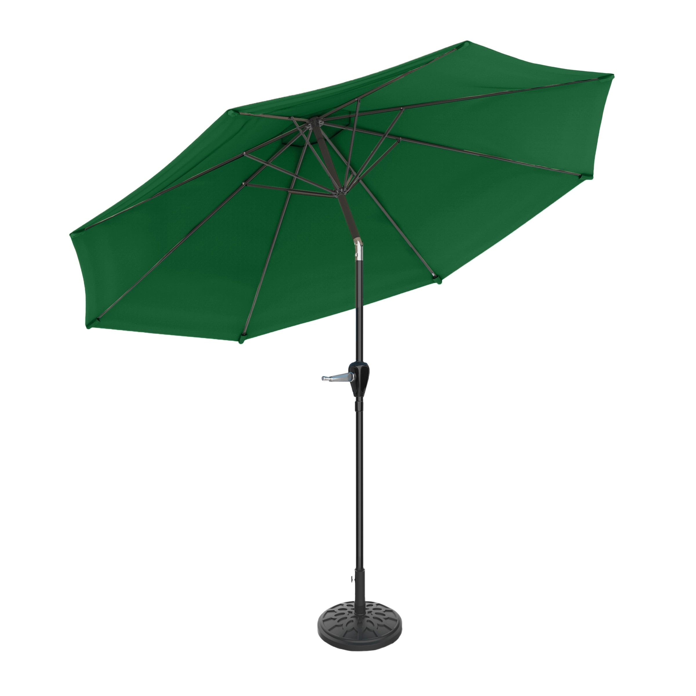 foot peg for patio umbrella 9-Foot Outdoor -Hexagonal Basic Push-Tilt Secure your Midtown market umbrella with The Market In Pure Garden 10-Foot Tilting Patio