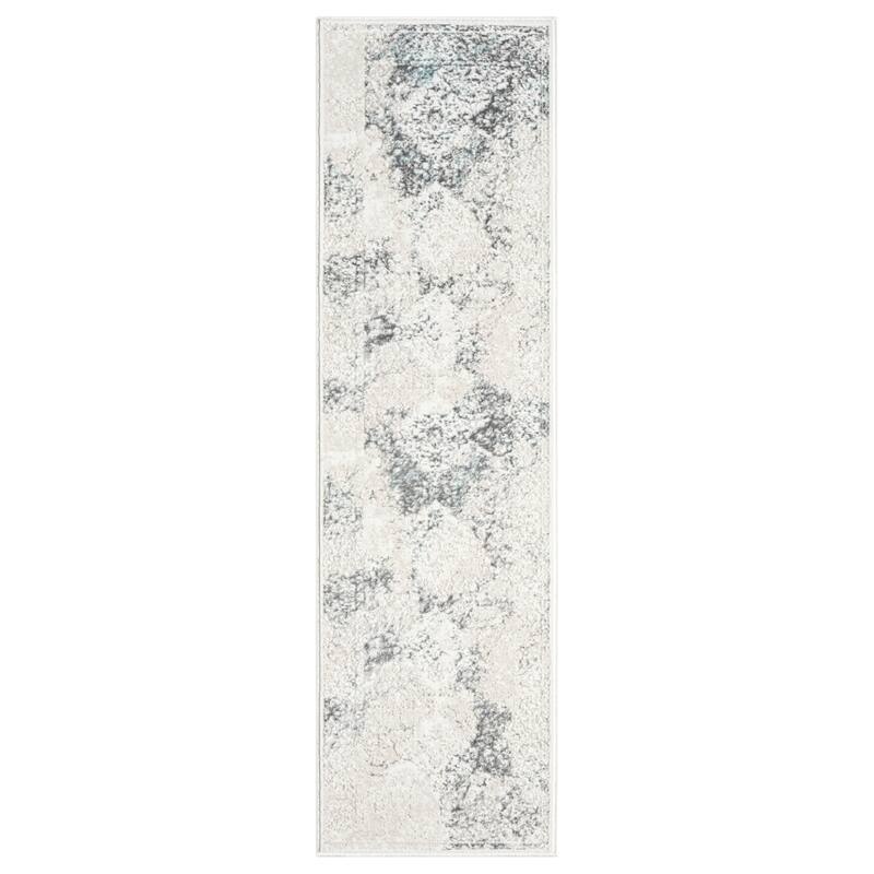Sevita Modern Damask Polyester Indoor Area Rug