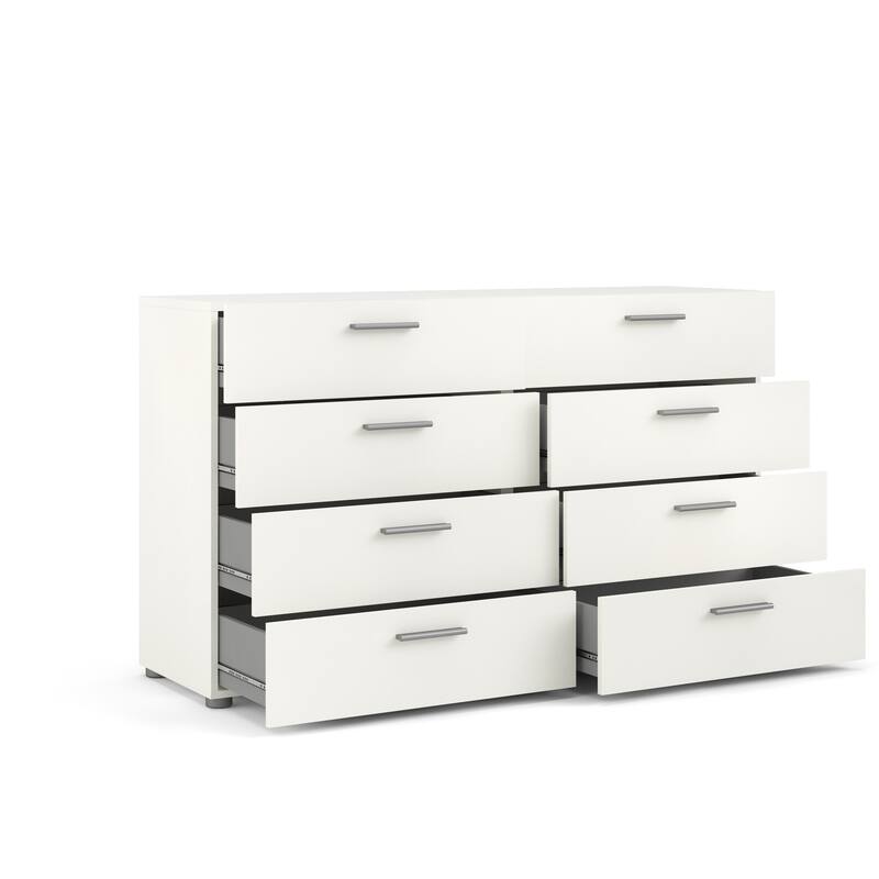 Porch & Den Angus Space-saving 8-Drawer Double Dresser
