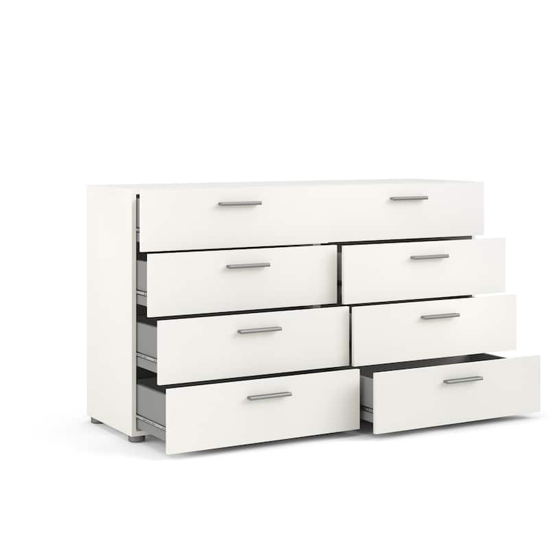 Porch & Den Angus Space-saving 8-Drawer Double Dresser