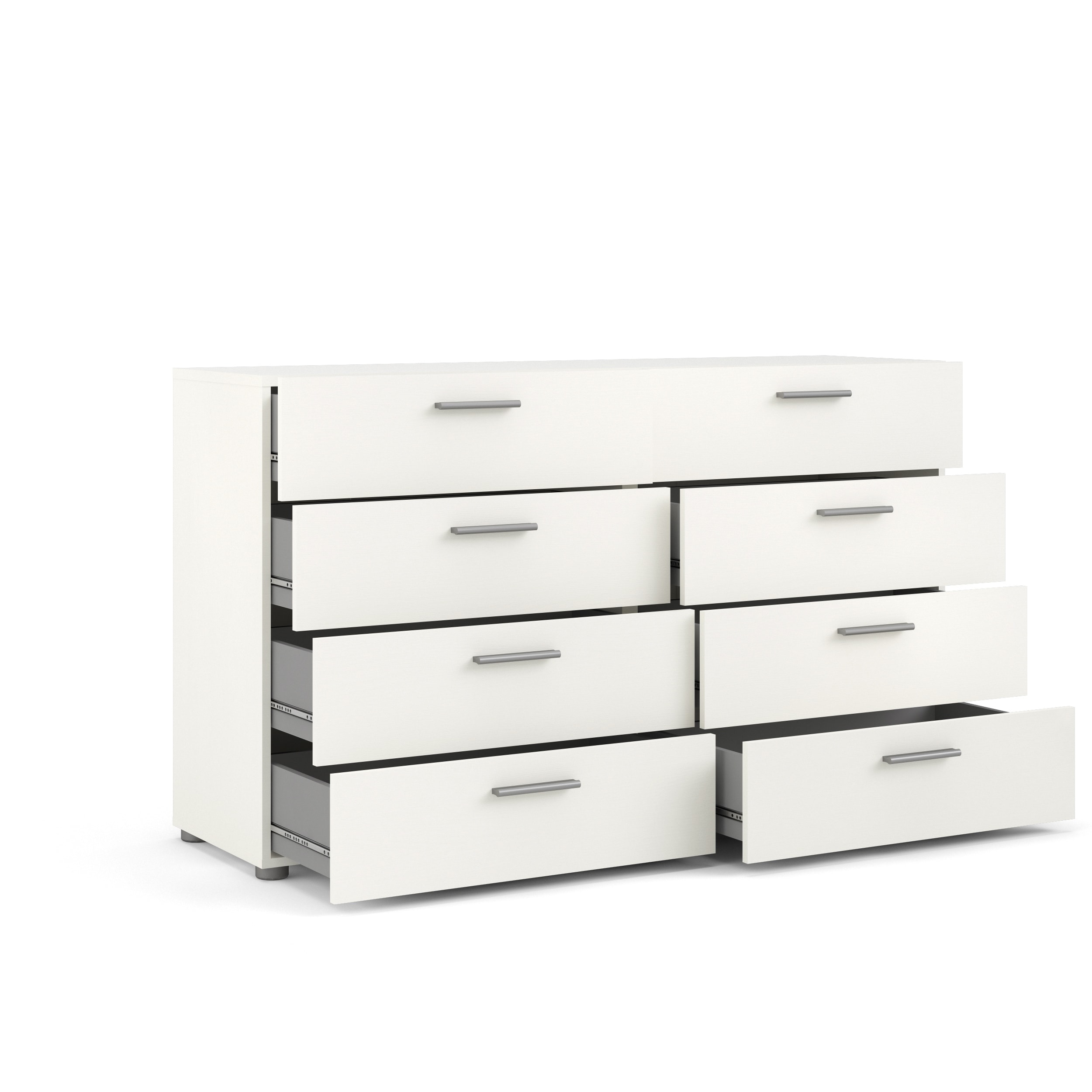 Porch & Den Angus Space-saving 8-Drawer Double Dresser