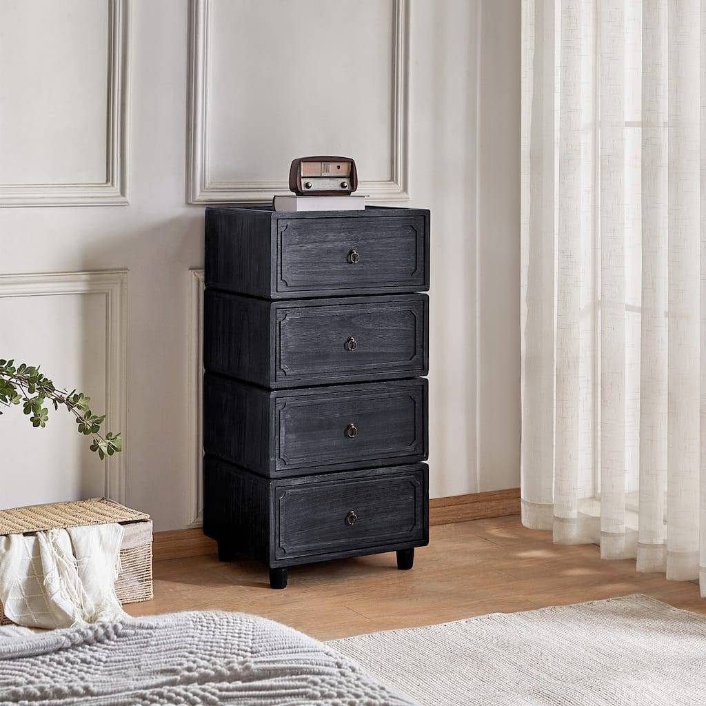 Greg Transitional 2 - Drawer Nightstand with Multiple Configurations Set of 2 by HULALA HOME