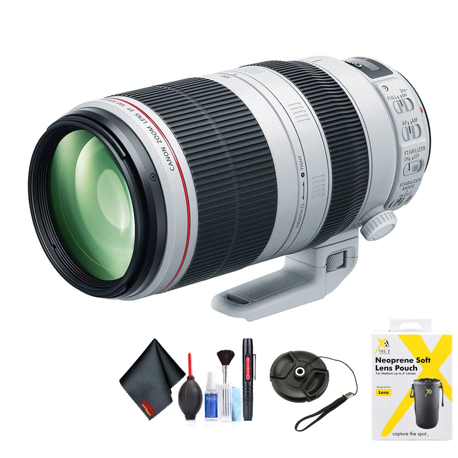 Canon EF 100-400mm f/4.5-5.6L IS II USM Lens Starter Bundle 38