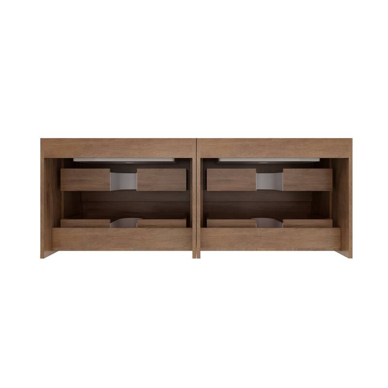 Morava 60" Floating Vanity with Double Sink - 60