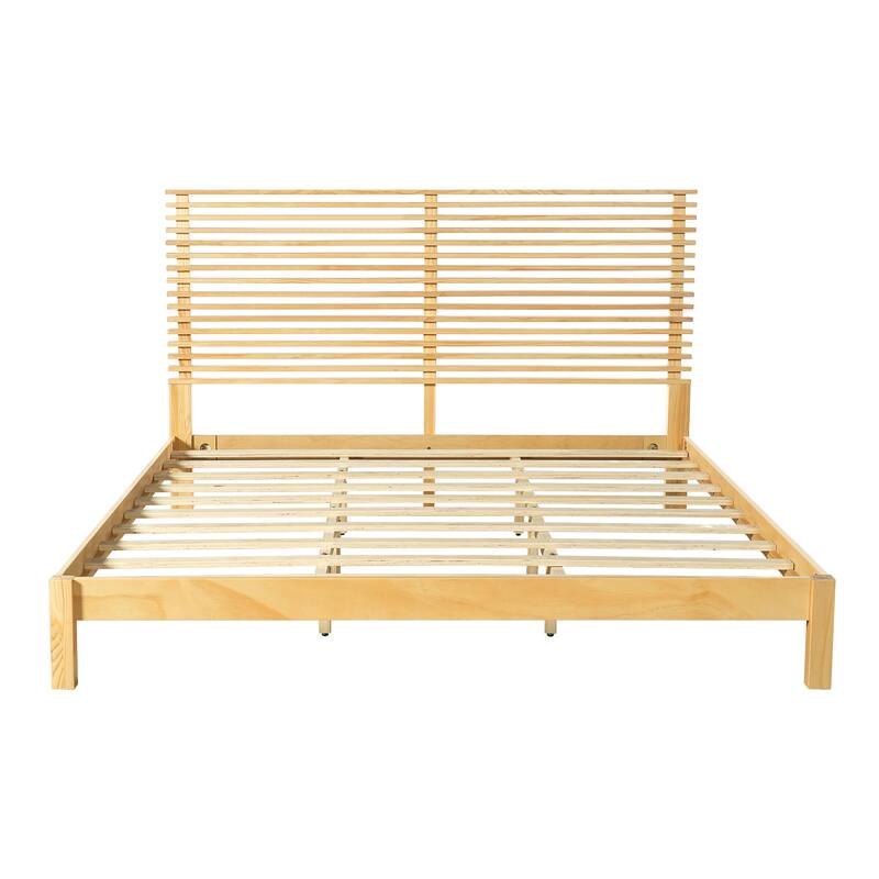 Christopher Knight Home - Arden Modern Wooden Bed Frame with Headboard