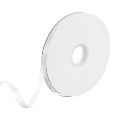 Satin Ribbon, 3/8 Inch x 100 Yards Double Face Polyester Satin Ribbon