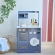 preview thumbnail 5 of 40, Teamson Kids Little Chef Lake Tahoe Wooden Play Kitchen - Washer & Mini Garden