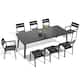 Option Black Table - 93.9 inches long