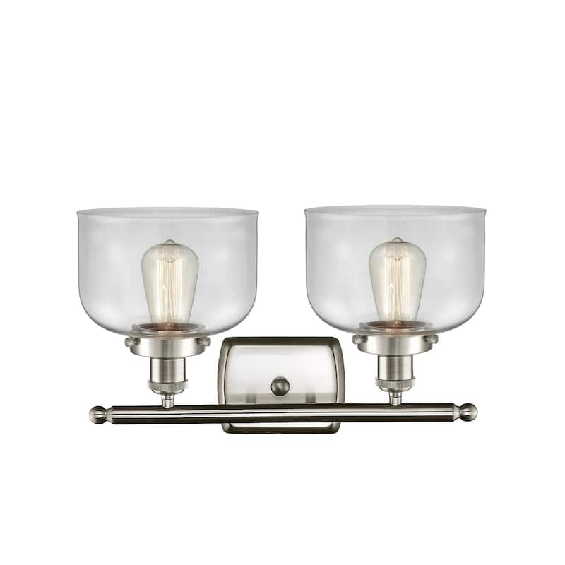Innovations Lighting Large Bell 2 Light 16" Wide Vanity Light