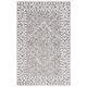 preview thumbnail 47 of 158, SAFAVIEH Handmade Dip Dye Karyn Wool Rug 4' x 6' - Ivory/Black