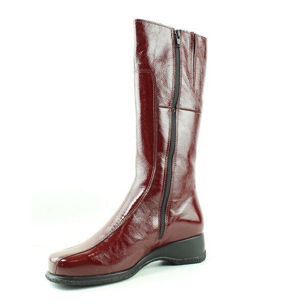 la canadienne patent leather boots