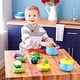 preview thumbnail 3 of 1, Small World Toys Young Chef's Cookware 11-Piece Playset - Multi