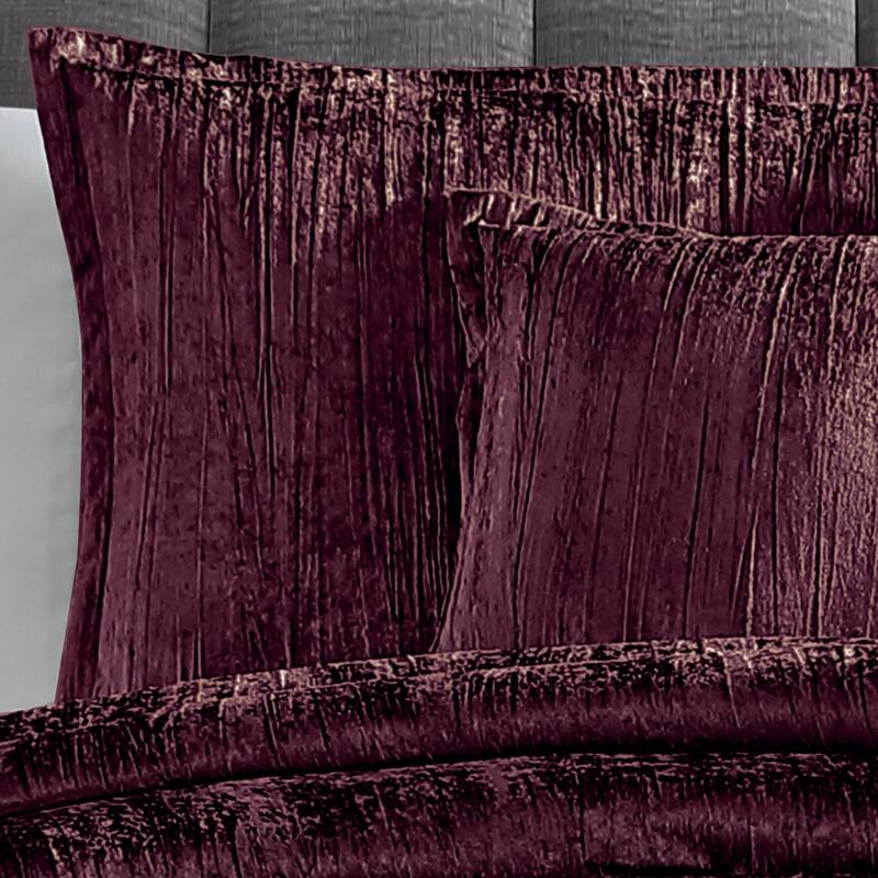 Riverbrook Home Turin Crinkled Velvet Comforter Collection