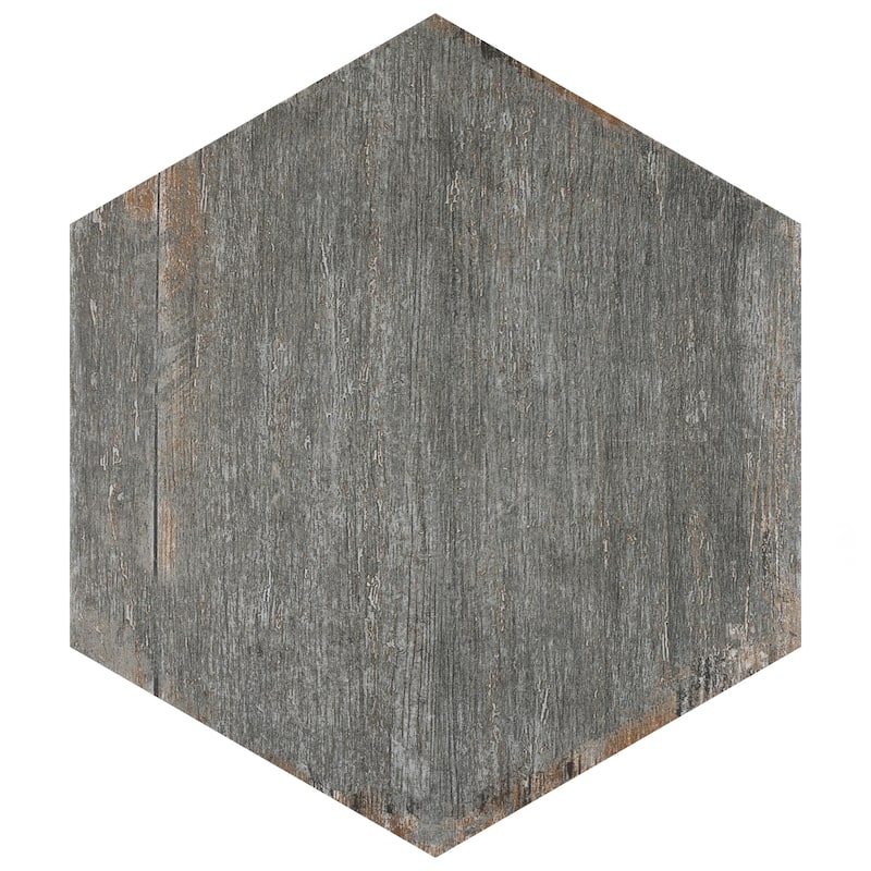 Merola Tile Retro Hex Cendra 14-1/8" x 16-1/4" Porcelain Floor and Wall Tile