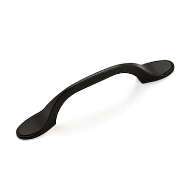 Ravino 3 in (76 mm) Center-to-Center Matte Black Cabinet Pull