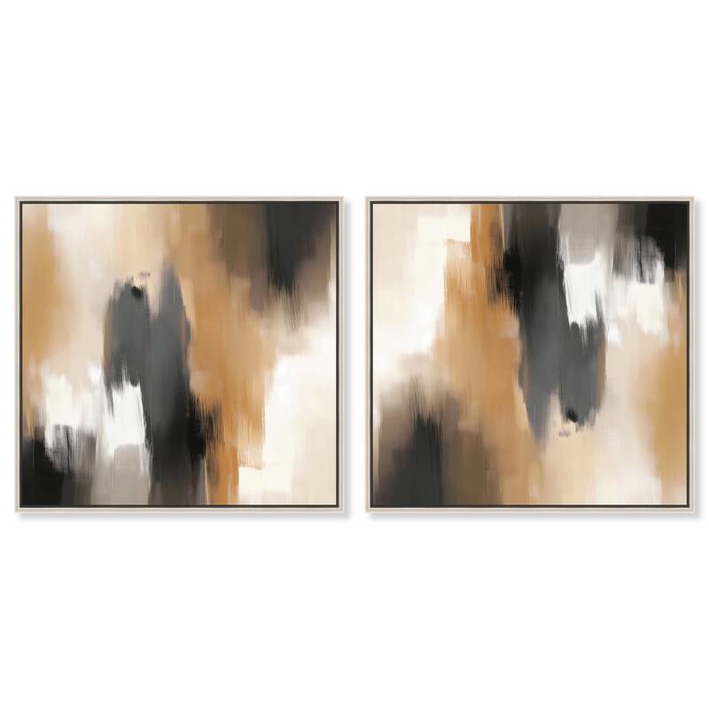 Her Stylish Red Look Canvas by Art Remedy - 30" x 45" - Gold