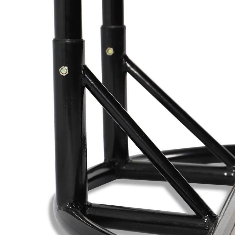 Leisuremod Modern Hanging Egg Swing Chair for 2-Person with Metal Stand, Charcoal Wicker, Patio Hammock Lounger with Cushions