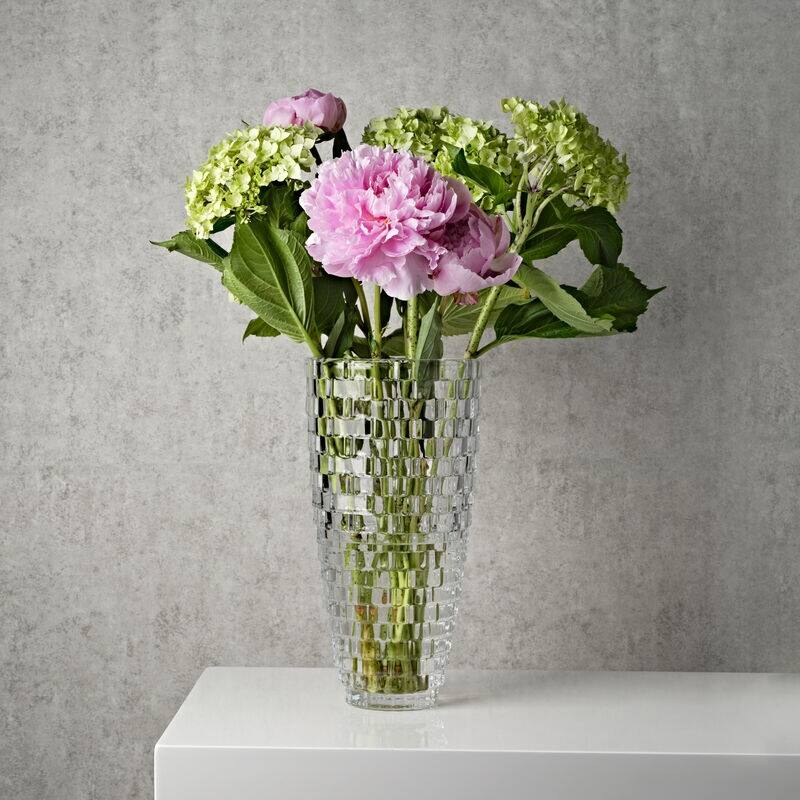 Mikasa Palazzo 9inch Crystal Vase Bed Bath & Beyond 38405376