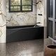 preview thumbnail 59 of 145, Fine Fixtures Acrylic-Fiberglass Soaking Bathtub, White. Alcove/Apron Front