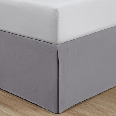 Linenweave Vintage Wash 15 Inch Bed Skirt,