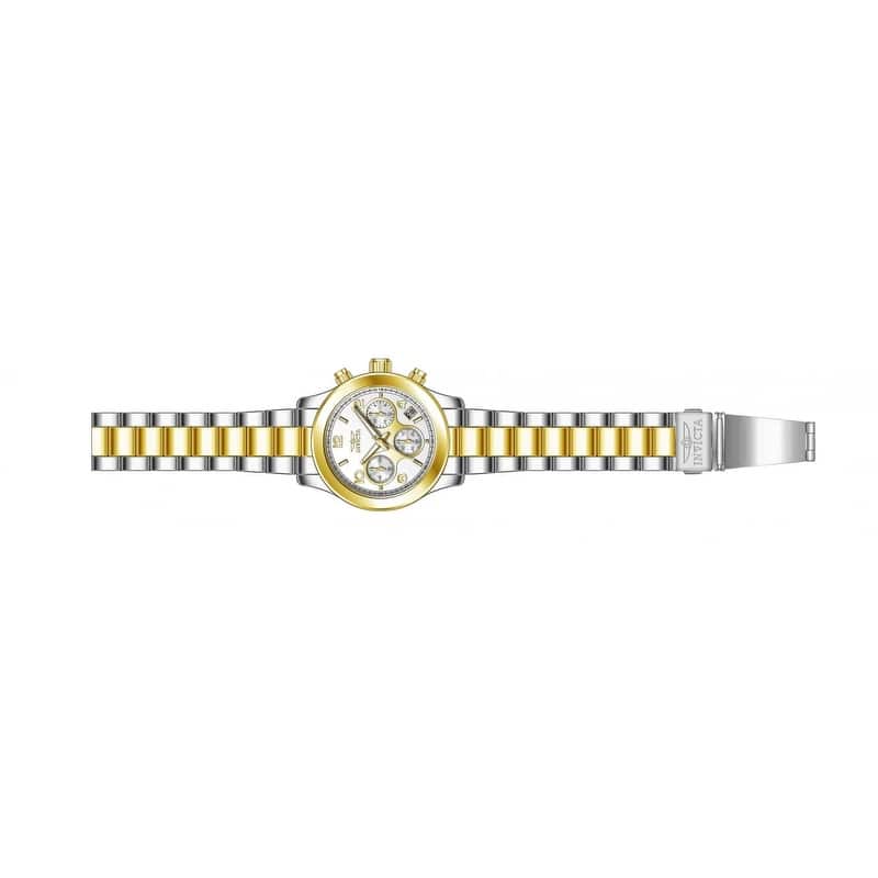 Invicta Women's 19219 Angel Quartz Multifunction Silver Dial Watch