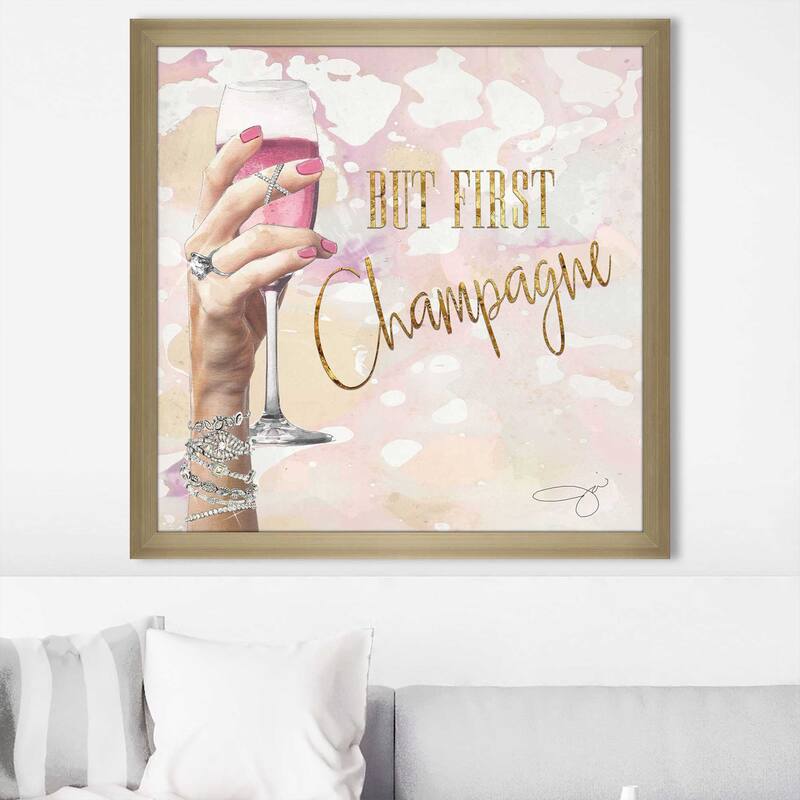 "But First" by Jodi Print on Acrylic
