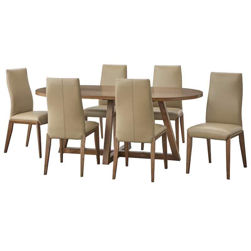 Lifestorey Valissa Oval Dining Set
