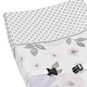 preview thumbnail 4 of 4, Sweet Jojo Designs Lavender Purple, Pink, Grey and White Watercolor Floral Collection Changing Pad Cover