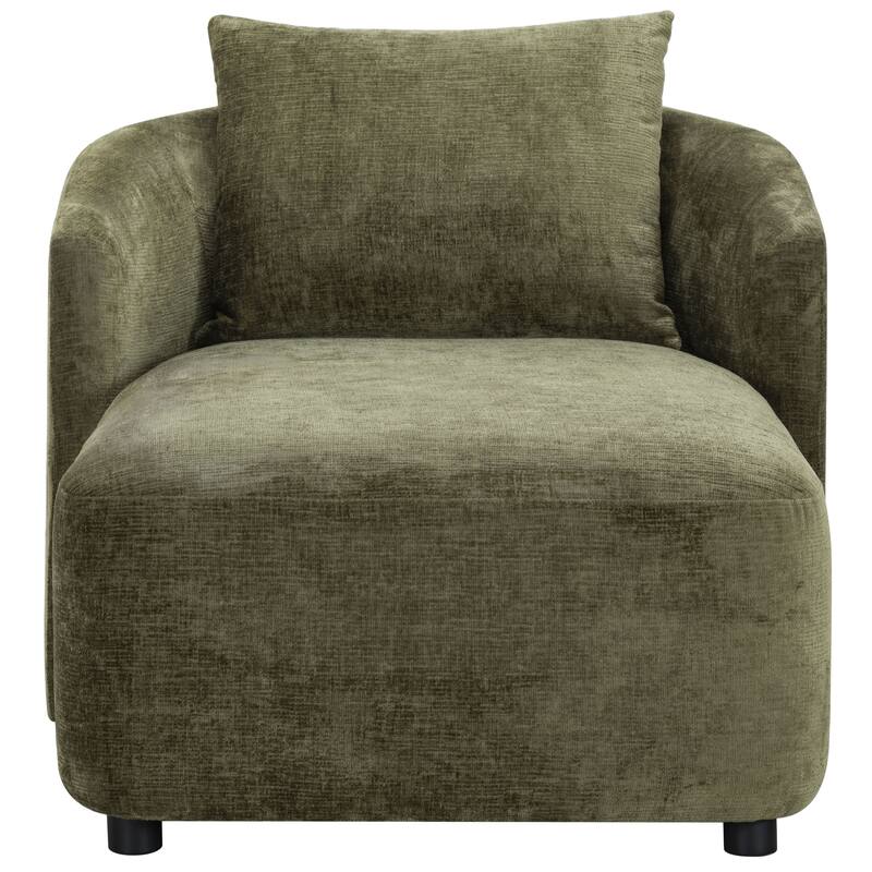 SAFAVIEH Couture Gwendelyn Chaise Lounge - 59"W x 39"D x 30"H