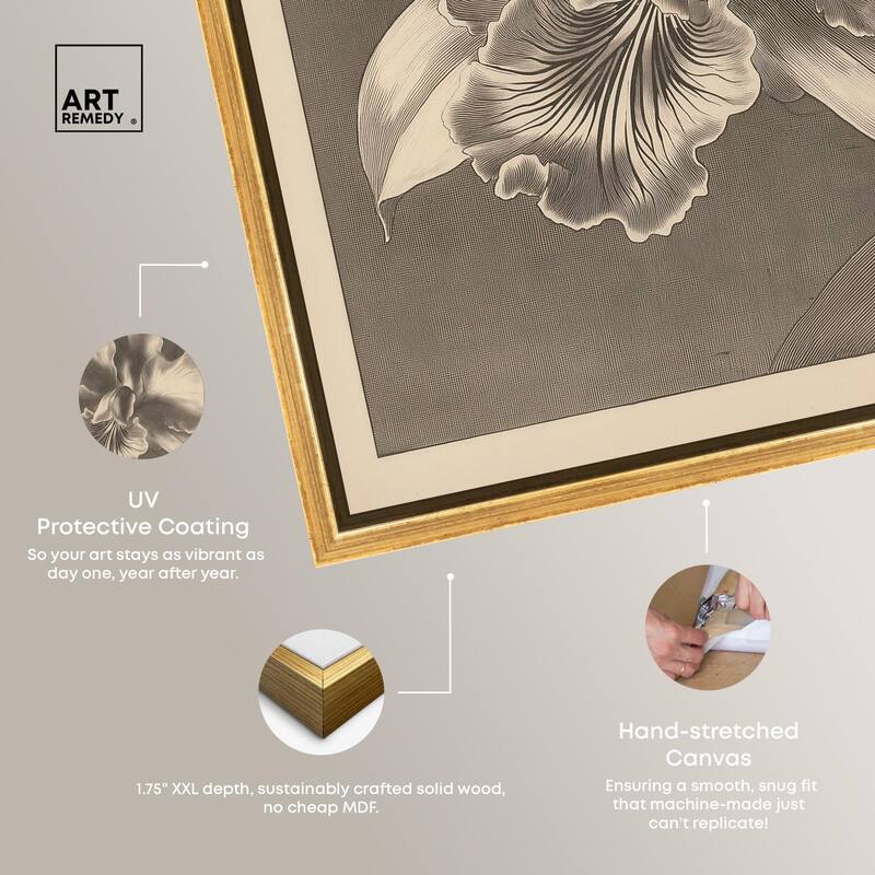 Petals Unfurled I Canvas by Art Remedy