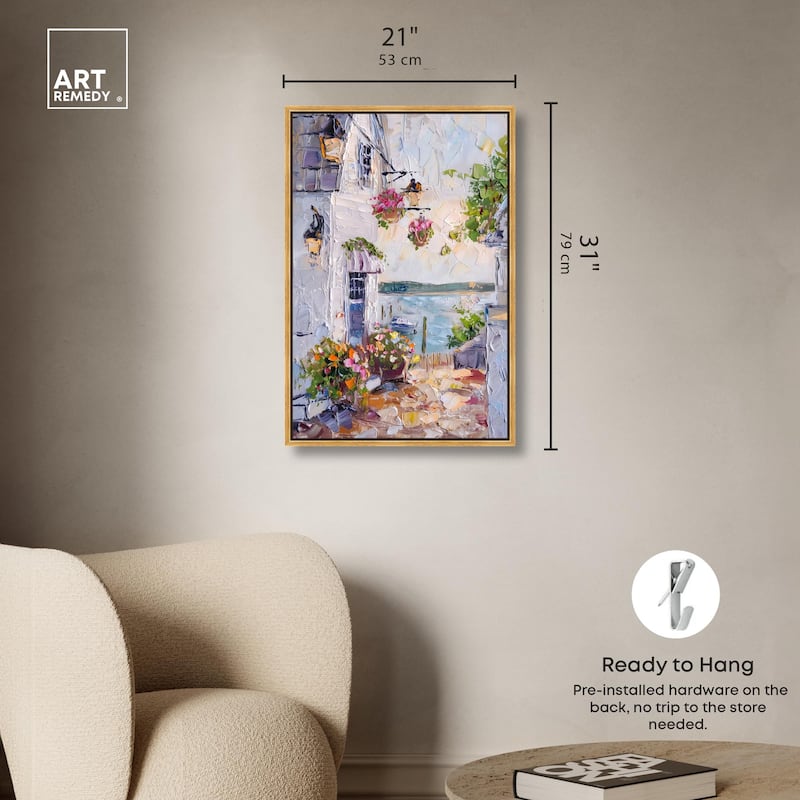 Harbor Hideaway I Canvas by Art Remedy