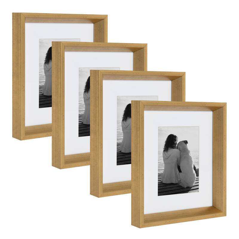 Kate and Laurel Calter Inset Picture Frame Set