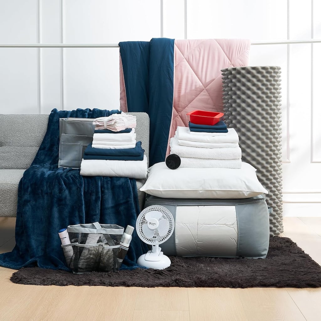 Fully-Loaded - Twin XL Dorm Bedding + Essentials Pack