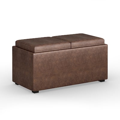 5 Piece Storage Ottoman for Living Room