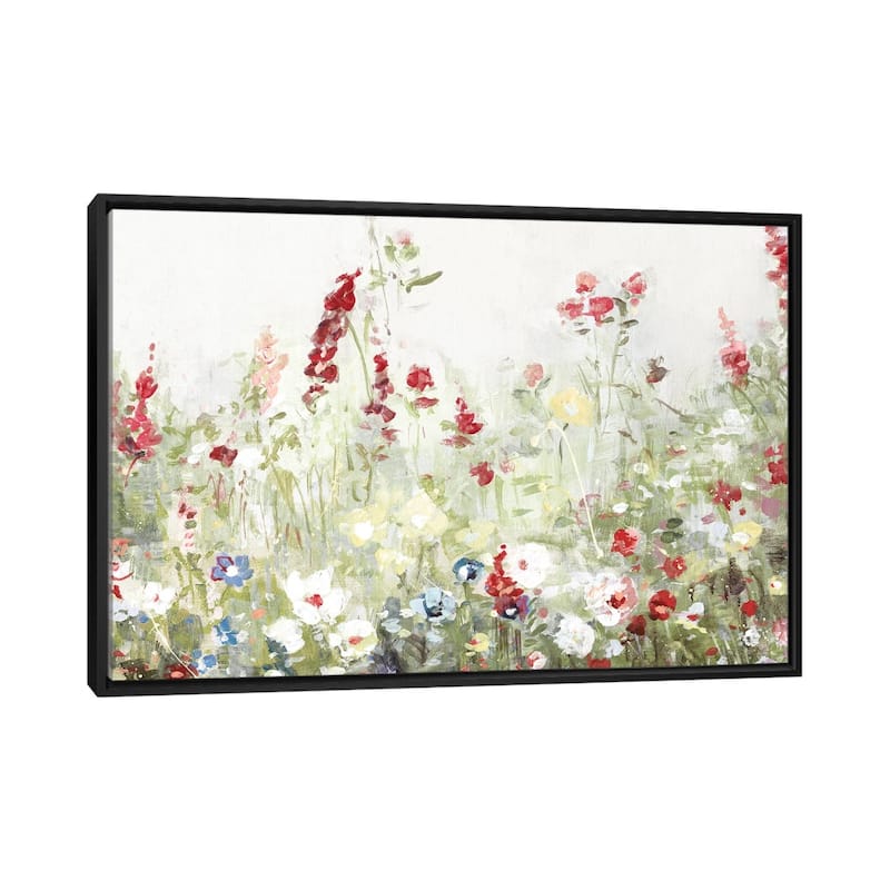 iCanvas "Sweet Spring Meadow" by Sally Swatland Framed Canvas Print