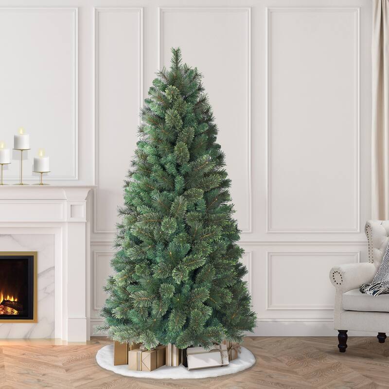 Puleo International 6 ft. Unlit Montana Artificial Pine Tree
