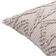 preview thumbnail 9 of 28, Livabliss Nadra Textured Chevron Bohemian Pillow