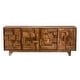 preview thumbnail 1 of 2, Four-Door Wooden Sideboard - Brown