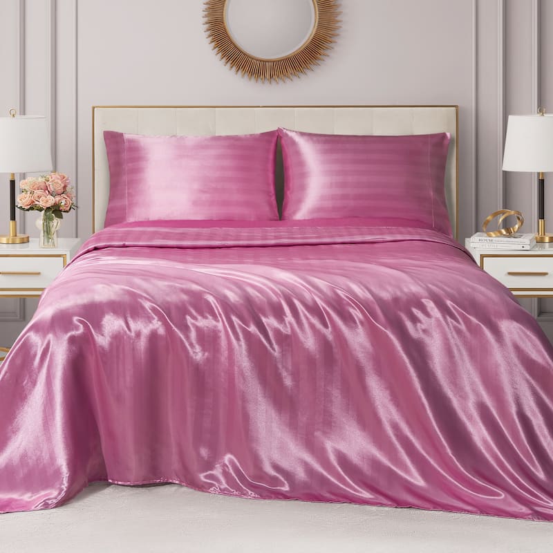 Juicy Couture Silky Satin Damask Sheet Sets