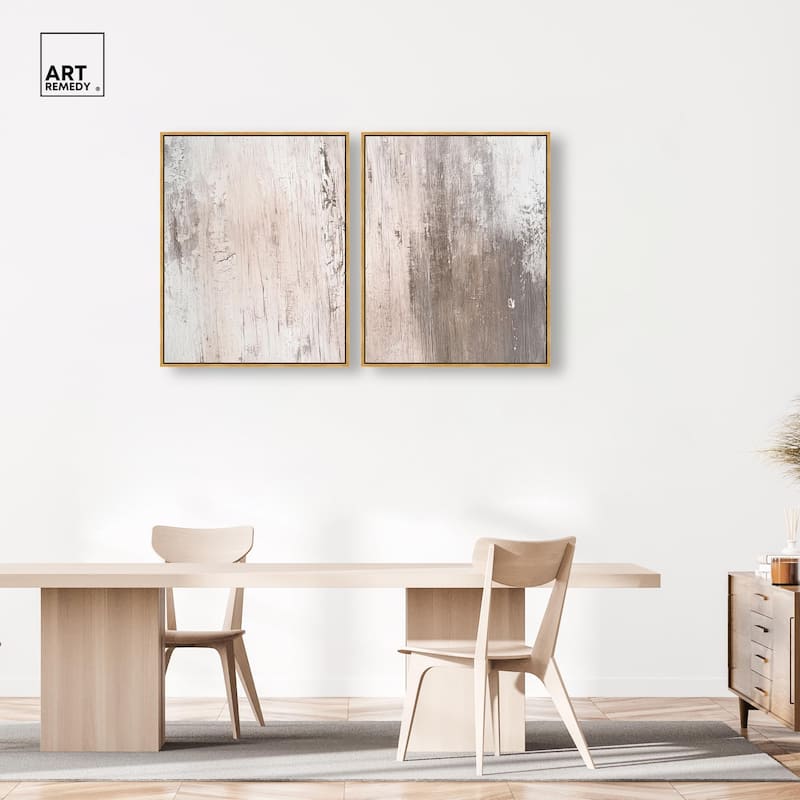 Striated Texture IV Canvas Set of 2 by Art Remedy