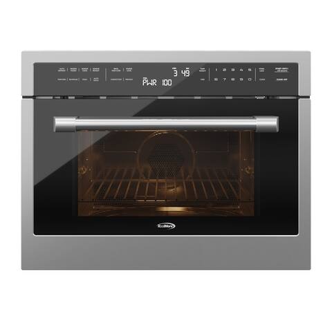 24 in. Stainless Steel Compact Wall Oven, 1.5 Cu. ft.