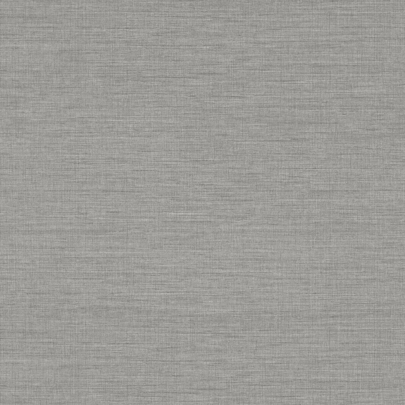 A-Street Prints Essence Grey Linen Texture Wallpaper